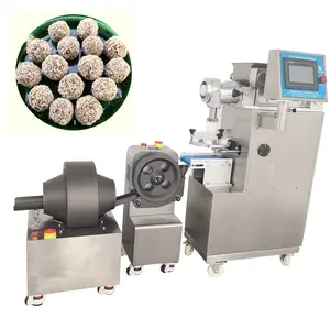 Automatische Kleine Cheesecake Ballen Maker Machine / Mini Proteïne Traktaties Bijt Machine Voor Verkoop