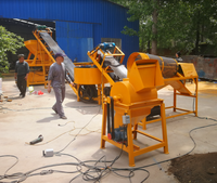 Machine à Briques en Argile Entièrement Automatique RPT5-10, Équipement de Fabrication de Briques pour Ateliers et Usines, Matériel de Chantier pour Fours et Terrains de Production