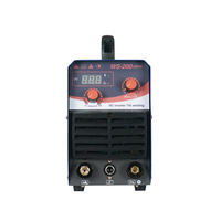 Poste à souder TIG à arc argon DC WS-200, courant réglable 10-160A, 4,5 KVA, portable, technologie MOS, onduleur