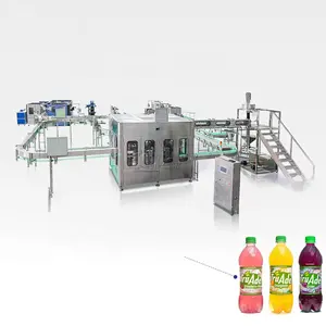 Automatic lemonade / orange fruit juice juice bottling equipment / juice filling machine