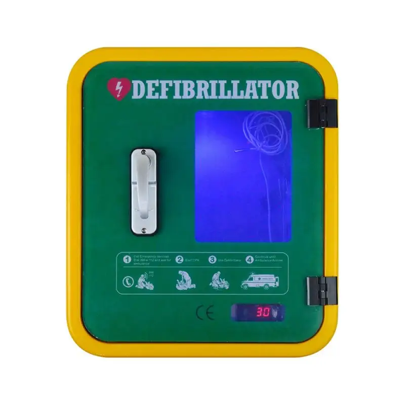M3P AED除細動器プラスチック加熱キャビネットは、すべてのブランドの心臓科学、Zoll、AED除細動器、Physio-Controlに適合します