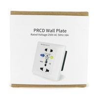 Gran oferta, entrega de fábrica, 86*86mm, 5 pines, Universal 16a enchufe eléctrico, enchufe de pared del Reino Unido