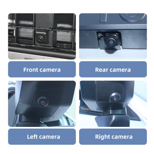 Système de caméra panoramique 360° pour Toyota LC250 avec écran d'origine, 4 canaux, 1080p, vue aérienne et trajectoire dynamique - Product Image 6