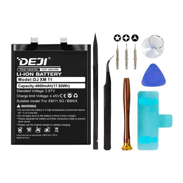 DEJI BM4X BP42 BM53 BM4M Battery for xiaomi 11 Lite 10 10T PRO 5G Batteries
