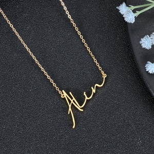 Collana in Acciaio Inossidabile DuoYing con Nome Personalizzato, Regalo di Compleanno <span class=keywords><strong>per</strong></span> una Donna o una Amica - Product Image 4