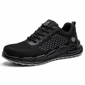 Breathable <b>Comfortable</b> 10kv Insulation Black Security Functional <b>Work</b> Safety <b>Shoes</b> Anti Smashing <b>Shoes</b> - Product Image 1