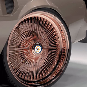 ล้อแม็<span class=keywords><strong>ก</strong></span>ซ์ YRO 100 ซี่ <span class=keywords><strong>ขอบ</strong></span>ลวดฟอร์จ สีทองโครเมียมหรูหรา สำหรับ<span class=keywords><strong>รถ</strong></span>คลาสสิ<span class=keywords><strong>ก</strong></span> <span class=keywords><strong>รถ</strong></span>โลว์ไรเดอร์ <span class=keywords><strong>รถ</strong></span> SUV <span class=keywords><strong>รถ</strong></span>ซีดาน <span class=keywords><strong>รถ</strong></span>โดยสาร ขนาดสั่งทำพิเศษ - Product Image 4