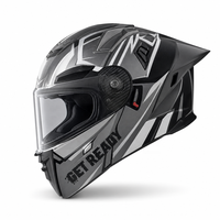 Casque de moto homologué DOT avec motif flamme, en ABS, modulaire, intégral, à double visière, pour une sécurité accrue lors de la conduite