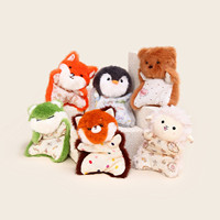 Porte-clés en peluche animal apaisant 2026, joli breloque de sac, petit cadeau