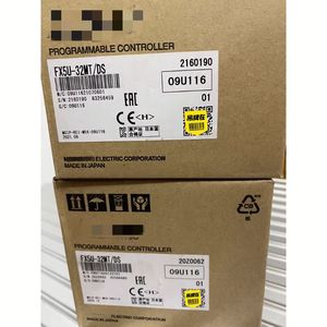 FX5U-32MT/DS FX5U-48MT/DS FX5U-32MR/DS FX5U-48MR/DS Contrôleur programmable PLC avec Ethernet et RS485 intégrés - Product Image 2