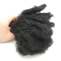 [KAMA Dreads] Meilleures Ventes 30g Afro Kinky Vrac Cheveux Vierge Indiens Remy en Gros Kinkys Mèche Ondulation Naturelle Ondulation Libre Cheveux Humains Bruts