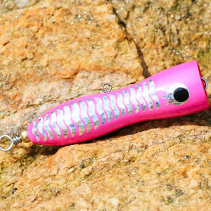 Señuelo de <span class=keywords><strong>Pesca</strong></span> de Madera Impresa de 100 mm/80 mm, 15 g/30 g, para <span class=keywords><strong>Pesca</strong></span> con Mosca en Agua Salada, <span class=keywords><strong>Pesca</strong></span> con Flotador, <span class=keywords><strong>Lubina</strong></span> y Atún, Popper, Stickbait - Product Image 5