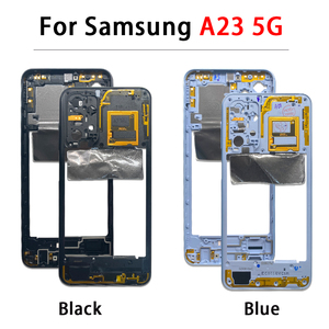 อะไหล่เปลี่ยนกรอบกลางสำหรับ Samsung Galaxy A22 <span class=keywords><strong>A23</strong></span> 4G 5G กรอบหน้า แผ่นกรอบกลาง ตัวเรือนกลาง - Product Image 5