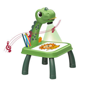 EPT教育音楽絵画玩具子供用おもちゃ3in1キリンボードベビー多機能プロジェクターお絵かきテーブル子供向け - Product Image 2