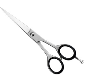 Ciseaux à effiler professionnels en acier inoxydable or rose avec manche sculpté en profondeur pour la coiffure - Product Image 1