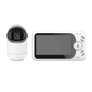 Monitor de Bebé con Video de 4.3 Pulgadas, Cámara Inalámbrica 2.4G con Giro e Inclinación, Audio Bidireccional, Visión Nocturna, Cámara de Seguridad para Niñera VB801 - Product Image 3