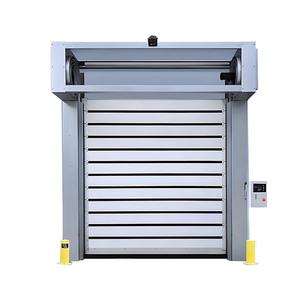 Portes de garage à enroulement en acier galvanisé en aluminium isolé de haute qualité avec un design postmoderne et un écran pliable - Product Image 4