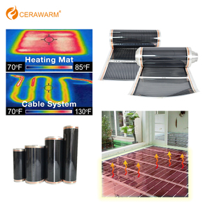 Cerawarm Vượt qua CE/ROHS chứng nhận hệ thống sưởi ấm 50cm chiều rộng Graphene hồng ngoại xa phim sưởi ấm 30m một cuộn - Product Image 5