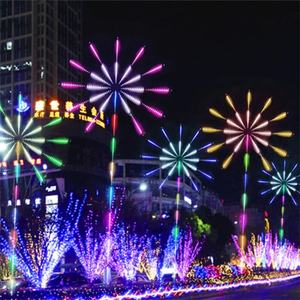 Luces LED RGB Inteligentes de 2.5/3.5/4.5M, Luces de Fuegos Artificiales RGB con Control por Aplicación, Luces de Explosión de Estrellas, Guirnalda de Luces para Árbol de Navidad - Product Image 6