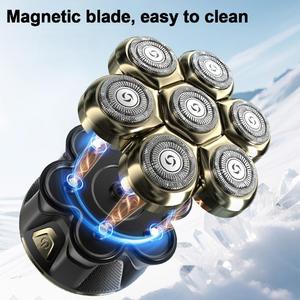 MS-688 多功能数显电动剃须刀 专用剃光头神器 家用不锈钢剃须刀 - Product Image 5