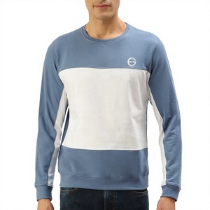 บริการ OEM เสื้อสเวตเตอร์น้ําหนักเบาปากีสถานทําเสื้อสเวตเตอร์ขนแกะผ้าฝ้ายผู้ชายคุณภาพดีที่สุด - Product Image 1