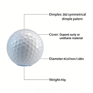 2/3/4 Piece Premium <strong>Golf</strong> <strong>Balls</strong> Rubber Core Surlyn/Polyurethane Cover - Custom Branded Tour Performance <strong>Golf</strong> <strong>Balls</strong> - Product Image 3