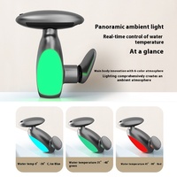 Transfrontalier ET Net rouge pingouin atmosphère lampe capteur sans contact chaud/froid anti-éclaboussures lavabo robinet de toilette