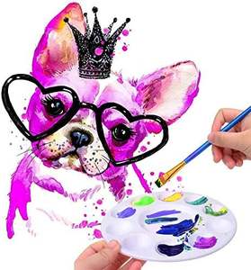 <span class=keywords><strong>Palette</strong></span> de support de peinture, <span class=keywords><strong>palette</strong></span> en plastique, palettes de plateau de peinture outils de peinture d'art pour que les enfants peignent - Product Image 4