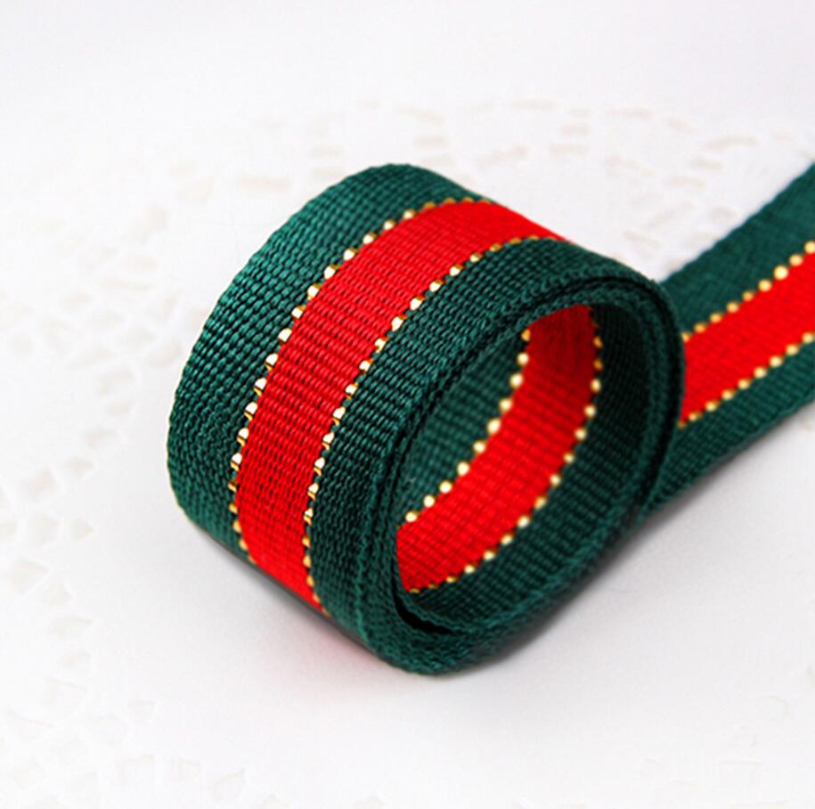 1,5 пользовательская печатная Фольга Золотая корсажная лента для Рождества DIY лента банты