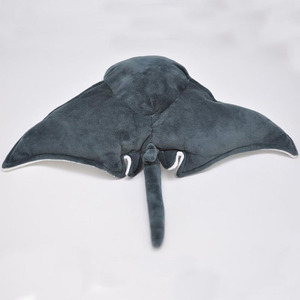 Peluche Raie Manta Super Douce et Réaliste 8732 OEM, Jouets en Peluche Animaux Marins, Poupées Poissons à Câliner pour Enfants, Cadeaux de Noël - Product Image 2