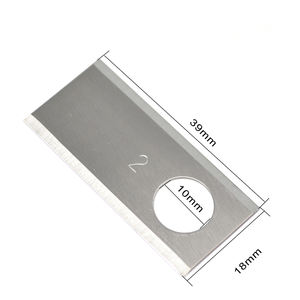 Lot de 9 lames de <span class=keywords><strong>tondeuse</strong></span> robotisée pour <span class=keywords><strong>tondeuse</strong></span> robot Hon Da Miimo, emballage en boîte en papier - Product Image 3