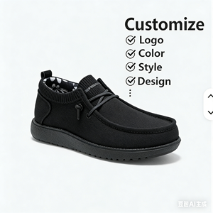 Wholesale Fashion Casual Low Top Comfort Cow Cheetah Print Canvas Women's <strong>Shoes</strong> Brand Slip on Flats Loafers Adults <strong>Dude</strong> <strong>Shoes</strong> - Product Image 1