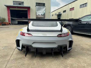 Nouveau spoiler de style GT3 en fibre de carbone amélioré pour Mercedes-Benz <span class=keywords><strong>AMG</strong></span> GT <span class=keywords><strong>GTC</strong></span> GTS GTR - Product Image 6