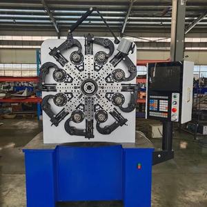 Máquina Automática CNC para Enrollar Resortes de 2 Ejes, Velocidad de 500 Piezas/min (Motor, Rodamiento, PLC) Incluidos, Diámetro de Alambre de 0.15-0.8 mm, Diámetro Exterior Máximo de 20 mm - Product Image 1