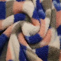 Nouveautés 2022 – Tissu d'ameublement en peluche shaggy 100 % polyester tricoté, écologique et à prix abordable, idéal pour chaussettes, vêtements, sacs et intérieur de voiture