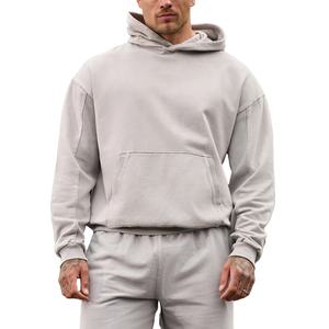 Sweat-shirts Premium Personnalisés avec Logo Direct Usine pour Hommes, Sweat-shirt Uni Écologique pour la Salle de Sport, Antibactérien, Confortable, Logo Brodé pour l'Automne - Product Image 4