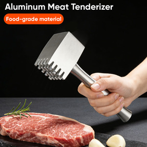 Marteau attendrisseur de viande en alliage d'aluminium de qualité alimentaire JIAYU pour steak de bœuf et volaille, outil de cuisine pour la préparation de la viande - Product Image 1