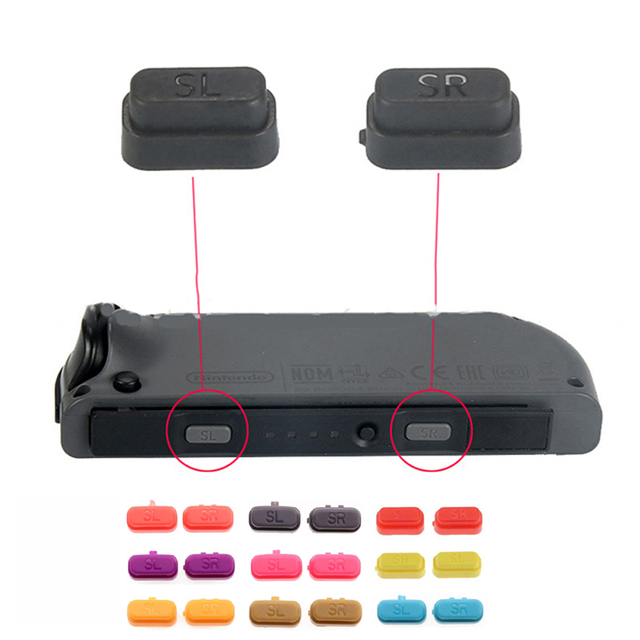 SR SL Key Trigger Button Repair Part Game Accessories for Nintendo Switch Controller