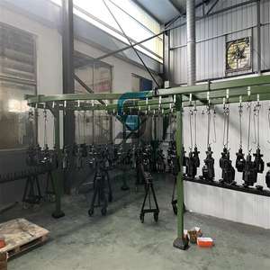 Beschichtungsanlage für Metall Lackier- & Flüssigspritzanlage Wasservorhang-Spritzkabine Trockenspritzkabine - Product Image 2