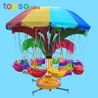 Electric Swing Fish Rides for Kids, Portable Amusement Ride