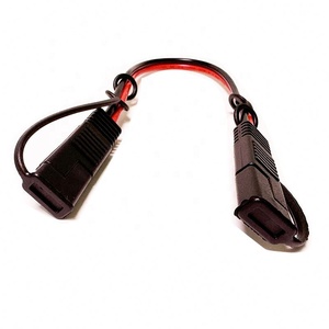 Macon nero rosso SAE 2 Pin spina di scollegamento rapido 12V <span class=keywords><strong>batteria</strong></span> <span class=keywords><strong>batteria</strong></span> per <span class=keywords><strong>auto</strong></span> cavo di prolunga - Product Image 6
