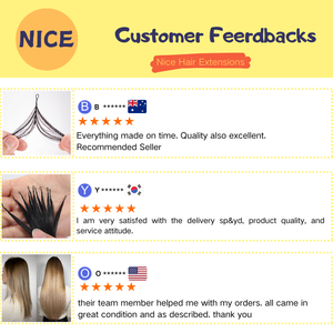 ต่อผมแบบวงกลมเส้นเดียว 100% ผมแท้แบบไม่ผ่านการแปรรูป มองไม่เห็นรอยต่อ สามารถดัด/ย้อม/รีดได้ - Product Image 6