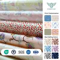 Custom Plain Dyed 100% Silk Charmeuse Fabric 16-30 Momme 43/44" Wide for Luxury Dresses Sleepwear Curtain & Wedding