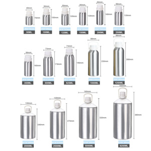 Bouteille en métal sans Bpa Logo personnalisé bouteilles de soins de la peau en aluminium recyclé 50ml couvercle antivol <span class=keywords><strong>huile</strong></span> essentielle bouteille vide emballage - Product Image 6