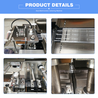 Machine de scellage automatique de blisters en aluminium à plaque plate électrique avec pompe à moteur et composants essentiels pour l'emballage de comprimés