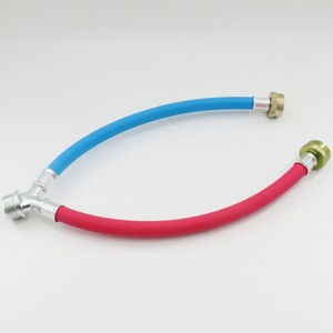 <span class=keywords><strong>Tuyau</strong></span> d'arrivée d'eau pour <span class=keywords><strong>lave</strong></span>-linge et <span class=keywords><strong>lave</strong></span>-<span class=keywords><strong>vaisselle</strong></span>, type Y, en caoutchouc nervuré, norme américaine, 6 pieds, conception tressée, pour évacuation et alimentation en eau, Chine - Product Image 2