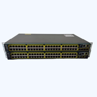 Interruptor CISCOS 2960S 48 GigE PoE 370W, 4 bases LAN SFP, original, nuevo o usado, 1 unidad, 1 unidad, 1 unidad, 1 unidad, 2 unidades