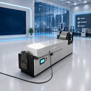 Machine mobile de fabrication de gouttières pour eaux pluviales, profilé de drainage de toiture en acier galvanisé de type K, formage à froid - Product Image 1