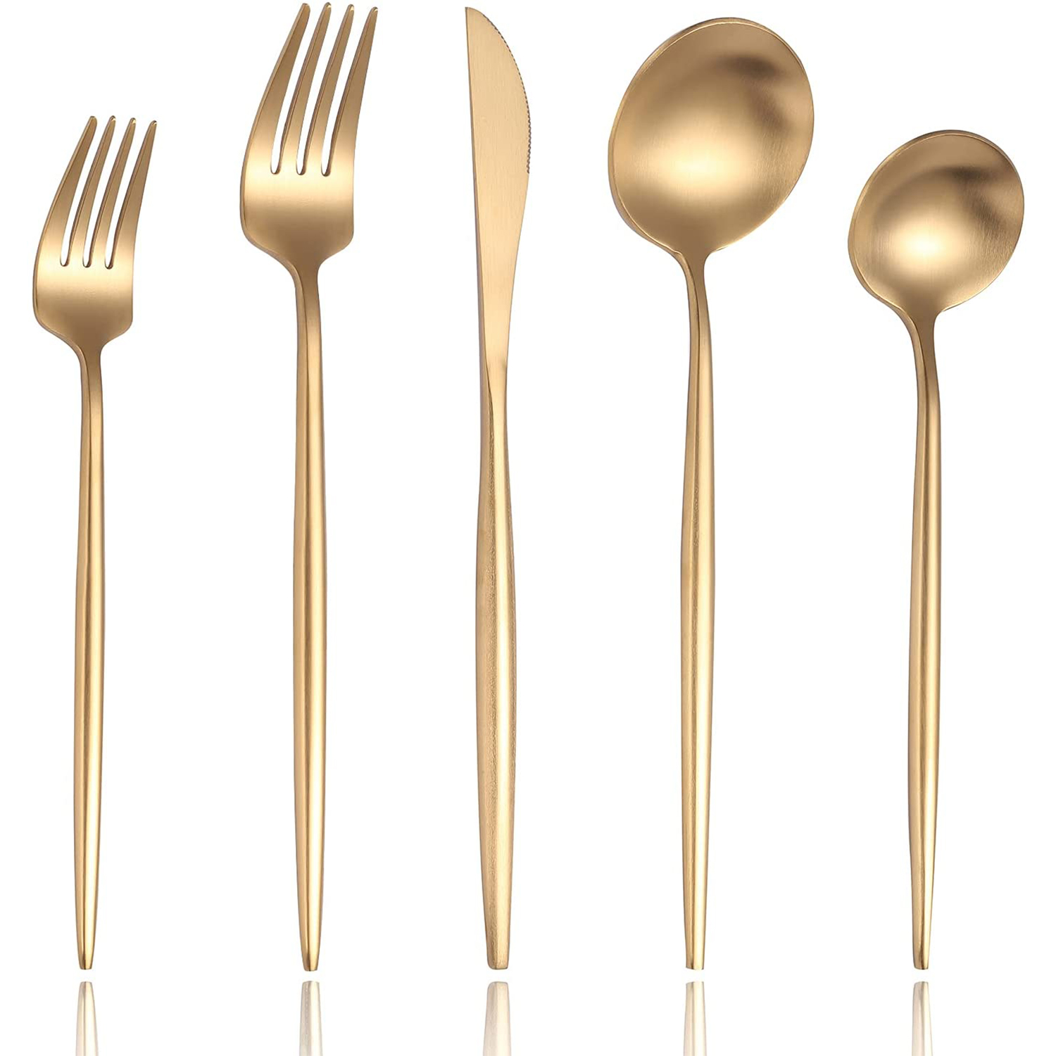 5pcs Gold