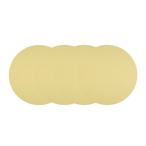 Modern Round PVC <b>Placemat</b> Solid Color Dishwasher Safe <b>Table</b> Mat <b>For</b> Home And Hotel Use - Product Image 5